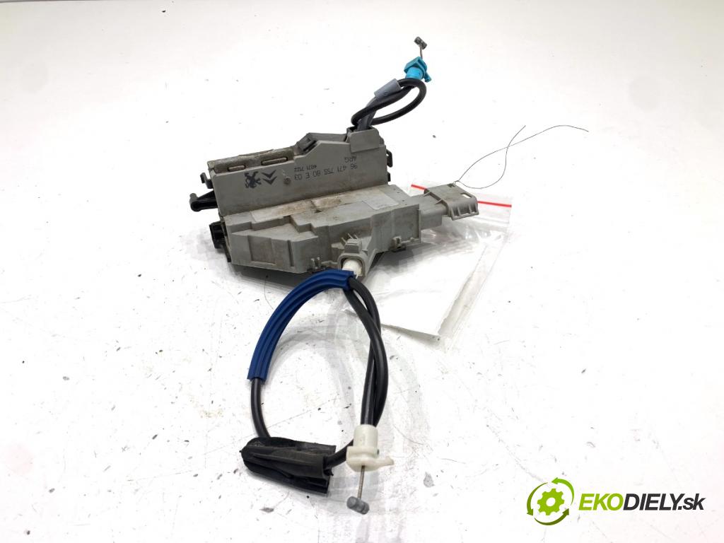 CITROEN C4 I liftback 2005 100 kW 2.0 HDi 1997 zámok dveře levý zadní část 9647175580