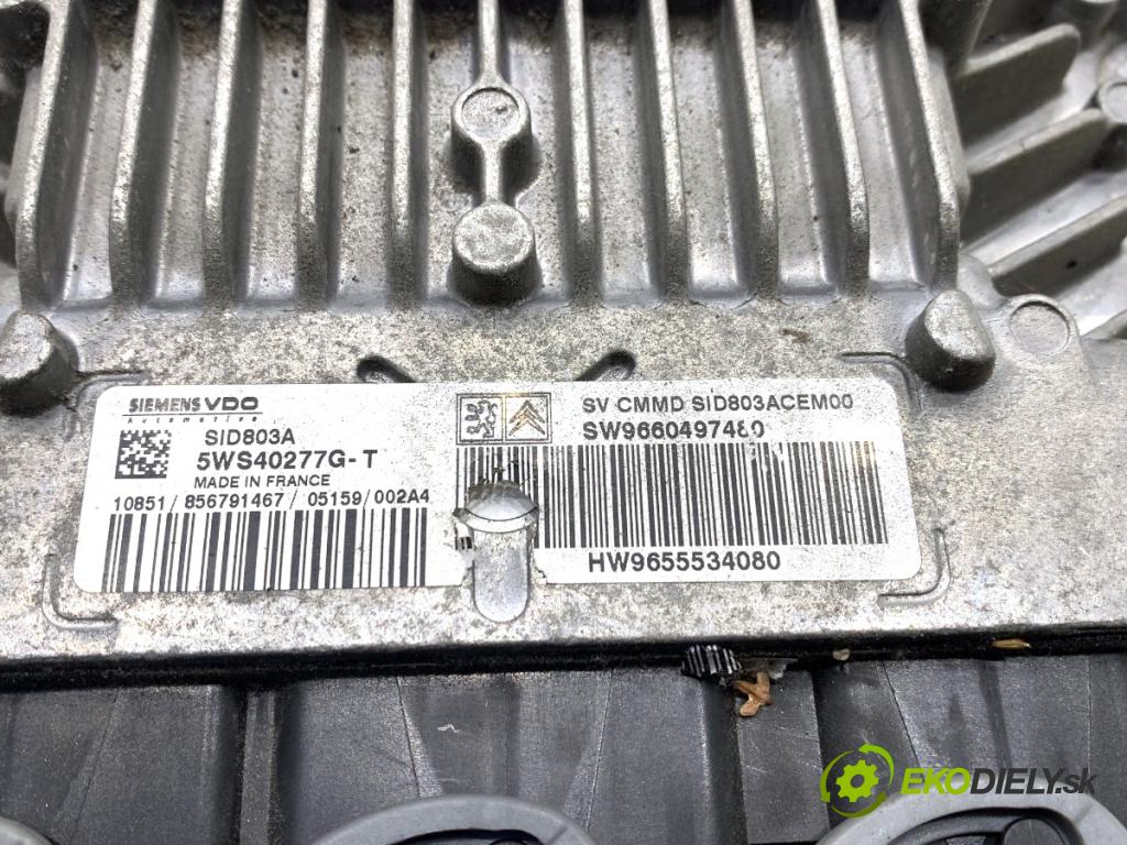 CITROEN C4 I liftback 2005 100 kW 2.0 HDi 1997 riadiaca jednotka Motor 9660497480 (Riadiaca jednotka)