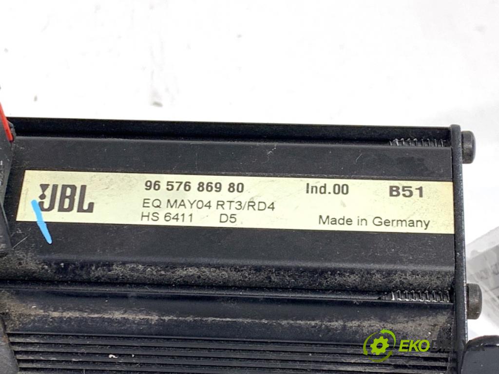 CITROEN C4 I liftback 2005 100 kW 2.0 HDi 1997 Zosilňovač JBL 9657686980