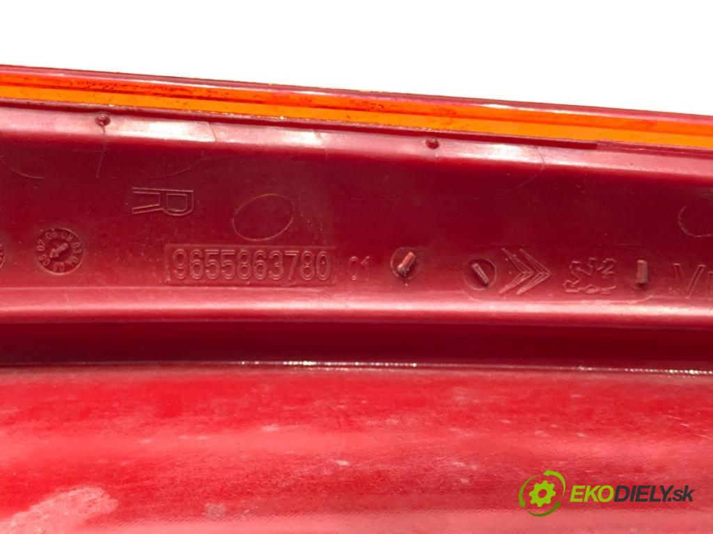 CITROEN C4 I liftback 2005 100 kW 2.0 HDi 1997 světlo pravý zadní část 9655863980 9655863780