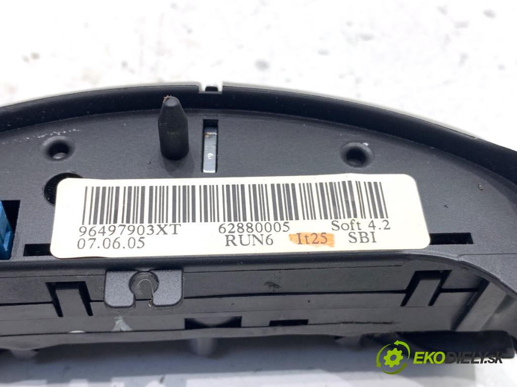 CITROEN C4 I liftback 2005 100 kW 2.0 HDi 1997 SPÍNAČE: volantu 96497903XT
