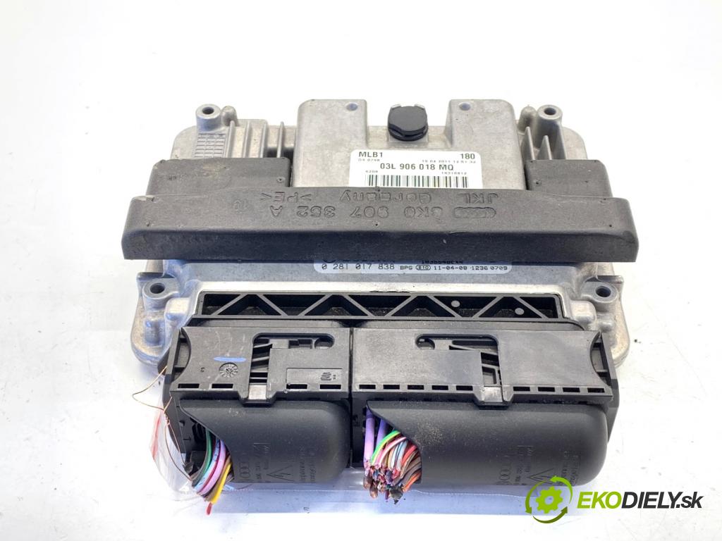 AUDI Q5 8R SUV 2011 125 kW 2.0 TDI quattro 1968 riadiaca jednotka Motor 03L906018MQ (Riadiaca jednotka)