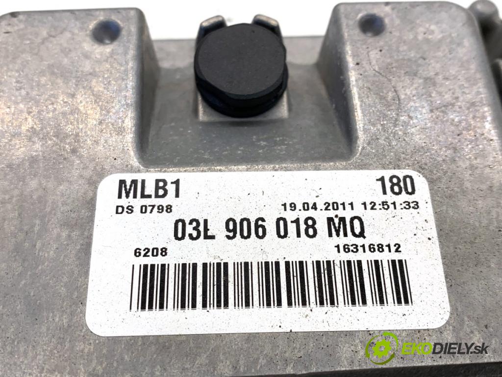 AUDI Q5 8R SUV 2011 125 kW 2.0 TDI quattro 1968 řídící jednotka motora 03L906018MQ (Řídicí jednotka)