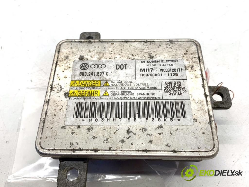 AUDI Q5 8R SUV 2011 125 kW 2.0 TDI quattro 1968 Menič XENON 8K0941597C (Riadiaca jednotka xenónu)