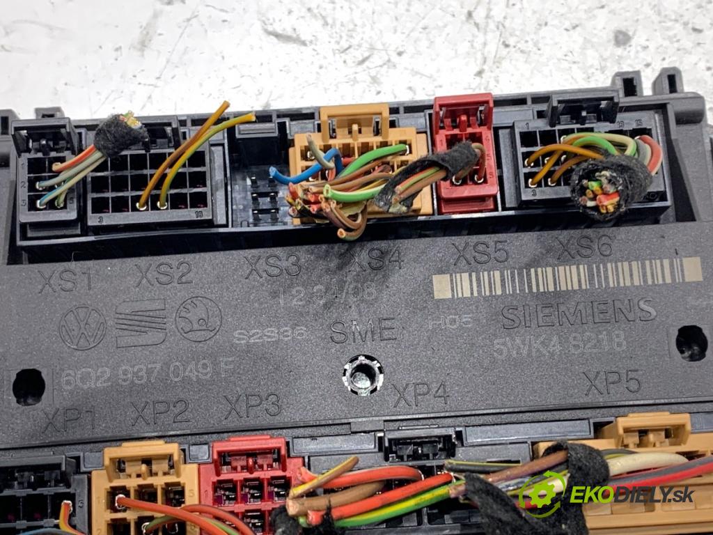 SKODA FABIA II liftback 2008 44 kW 1.2 12V 1198 Modul komfortu 6Q2937049F (Modul komfortu)