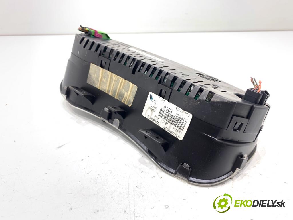 SKODA FABIA II liftback 2008 44 kW 1.2 12V 1198 prístrojovka 5J0920801B (Přístrojová deska)