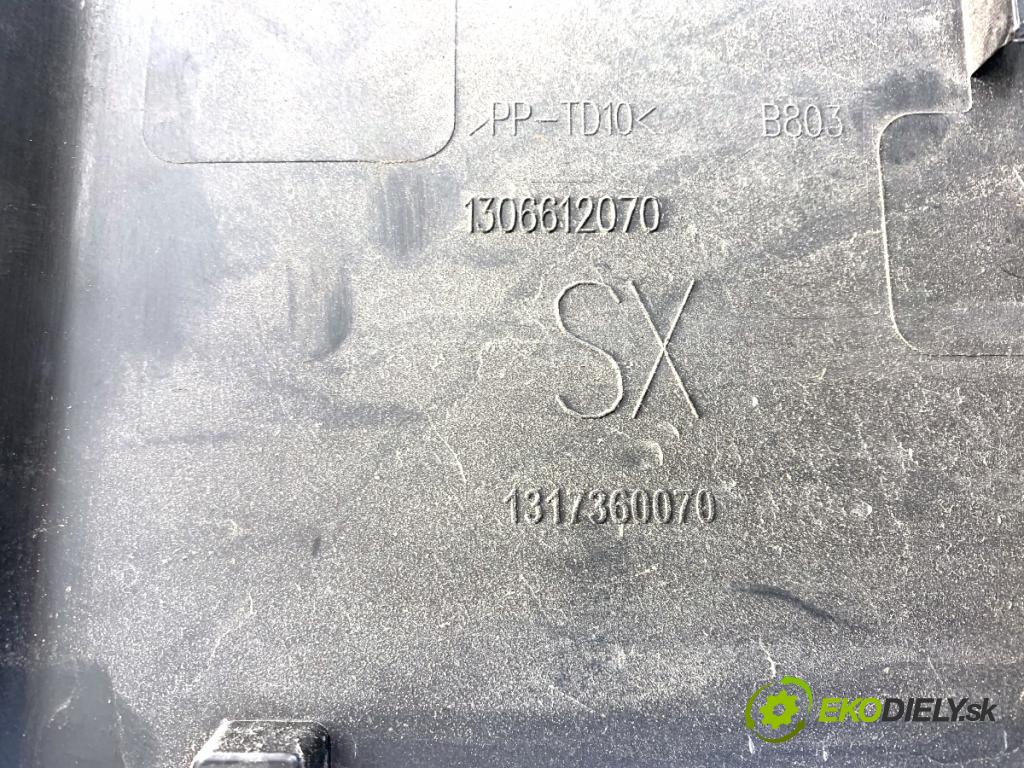 PEUGEOT BOXER II Skrzynia 2022 103 kW 2.2 BlueHDi 140 2179 Lišta dverí ľavá strana zad 1306612070