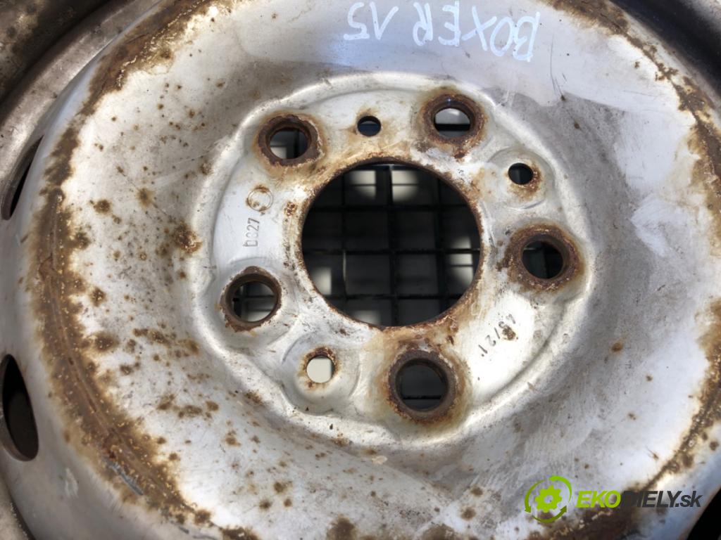 PEUGEOT BOXER II Skrzynia 2022 103 kW 2.2 BlueHDi 140 2179 disk plechový 15  (Plechový disk)