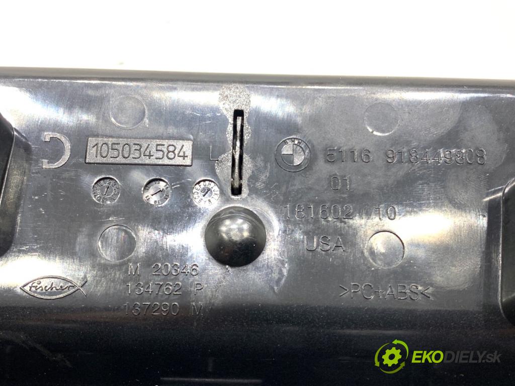 BMW F25 SUV 2013 190 kW xDrive 30 d 2993 Držiak na nápoje 9184498 (Držiak (úchyt) na nápoje)