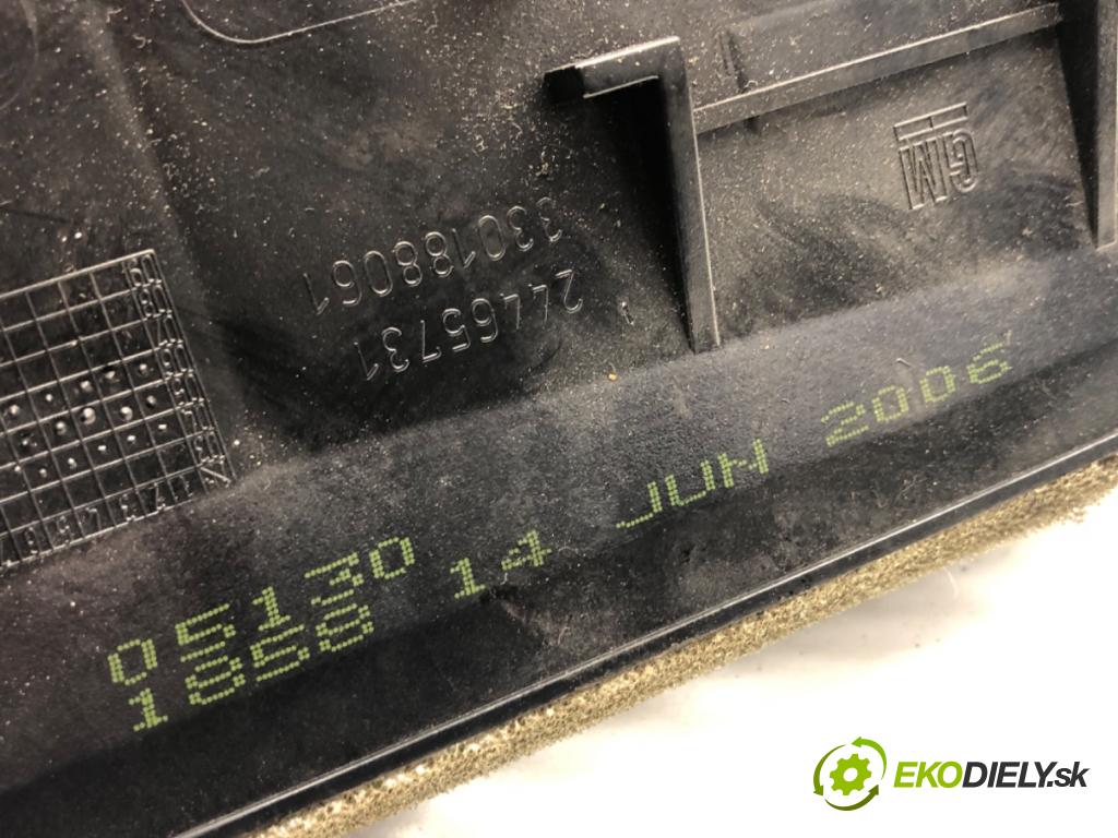 OPEL ASTRA H liftback 2006 110 kW 1.9 CDTI (L48) 1910 mří topení přední část střední 24465731