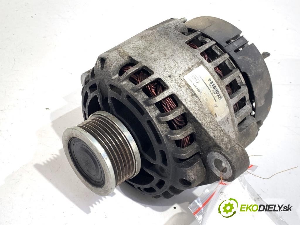 OPEL ASTRA H liftback 2006 110 kW 1.9 CDTI (L48) 1910 Alternátor 93169028 (Alternátor)