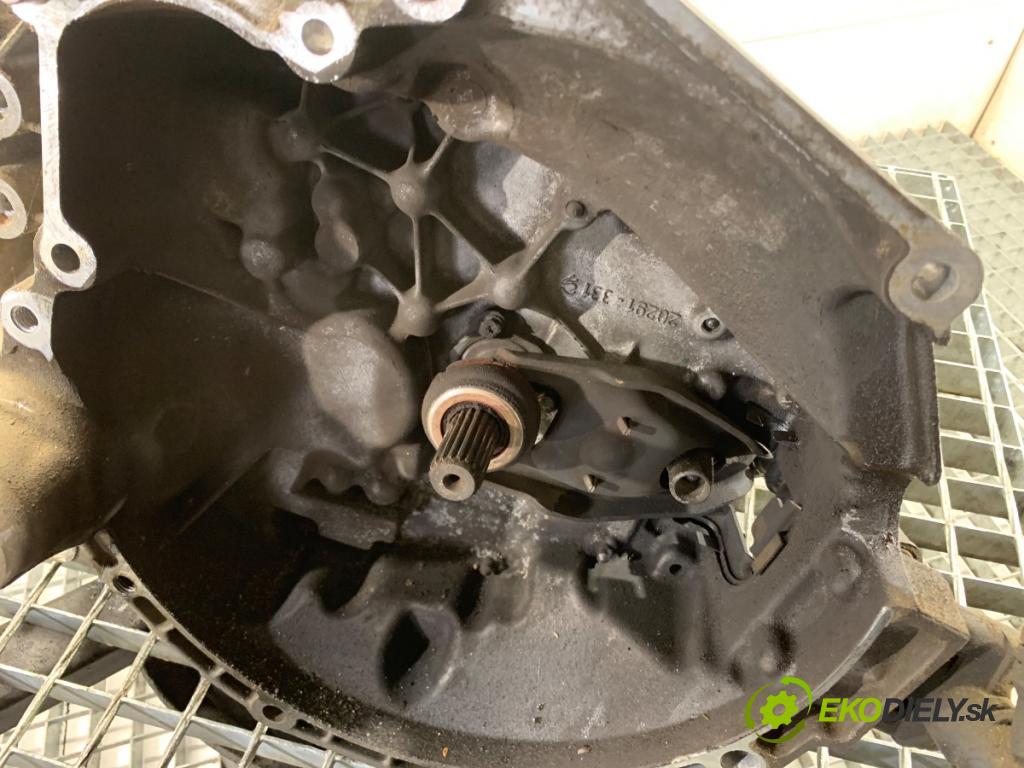 PEUGEOT 207 liftback 2008 54 kW 1.4 1360 převodovka 20CQ65 (Převodovka)