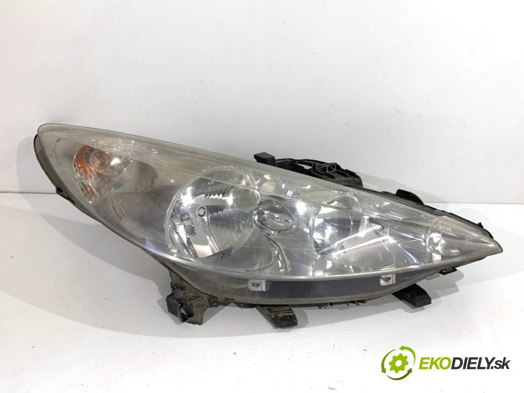 PEUGEOT 207 liftback 2008 54 kW 1.4 1360 Svetlomet pravy predný 9649986180