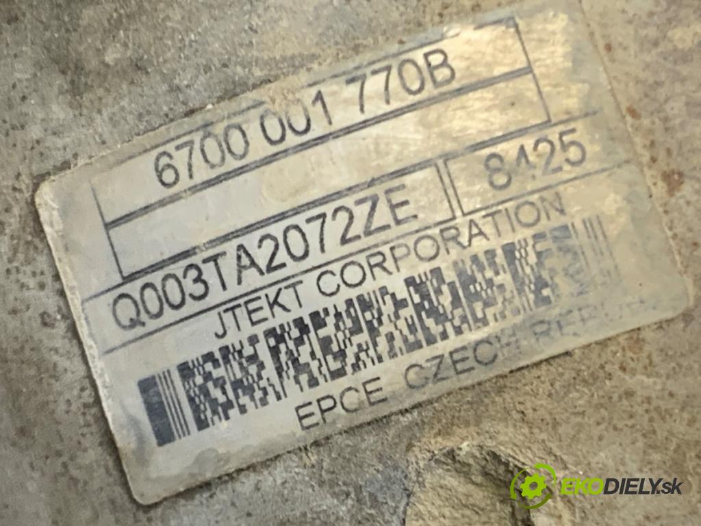 PEUGEOT 207 liftback 2008 54 kW 1.4 1360 riadenie volantu Riadenie 6700001770B