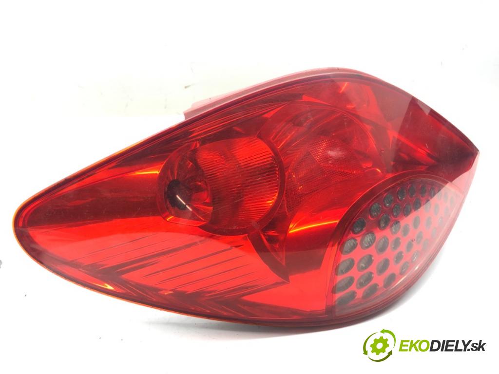 PEUGEOT 207 liftback 2008 54 kW 1.4 1360 světlo levý zadní část 9649986680