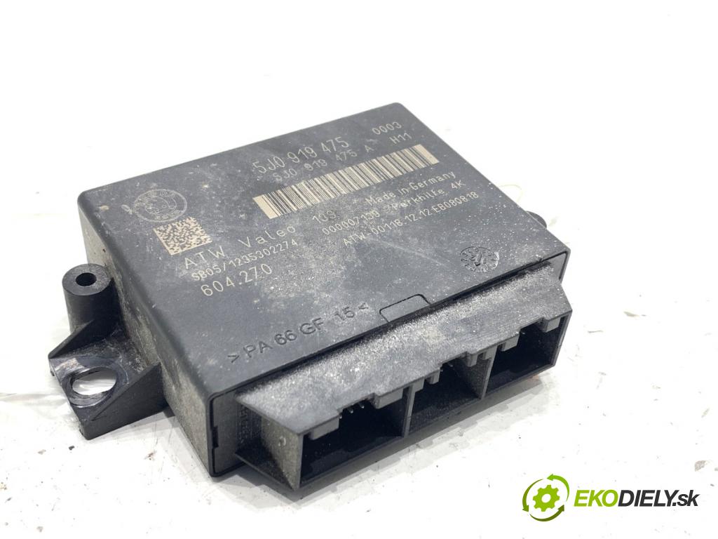 SKODA FABIA II liftback 2013 63 kW 1.2 TSI 1197 Modul PDC 5J0919475 (Riadiaca jednotka ostatné)