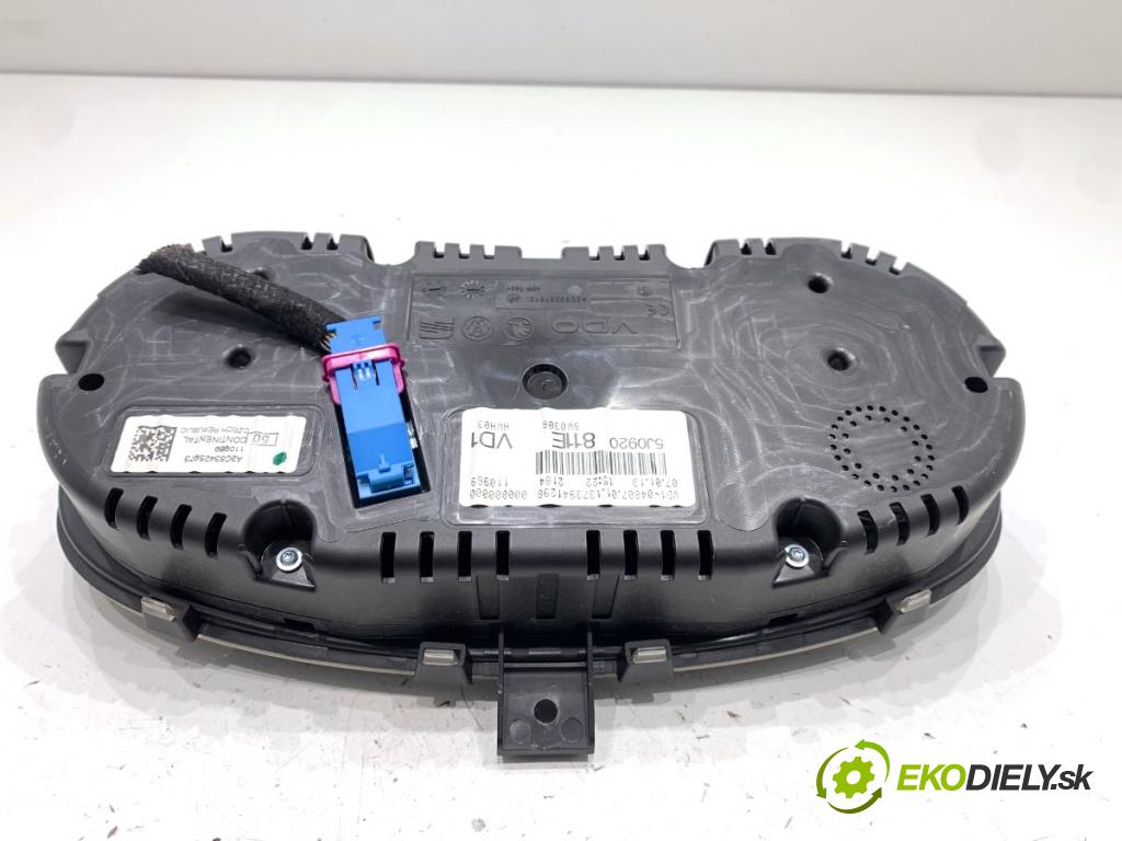 SKODA FABIA II liftback 2013 63 kW 1.2 TSI 1197 Prístrojovka 5J0920811E (Prístrojová doska)