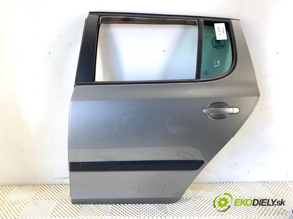 SKODA FABIA II liftback 2013 63 kW 1.2 TSI 1197 dveře levý zadní část LF8H