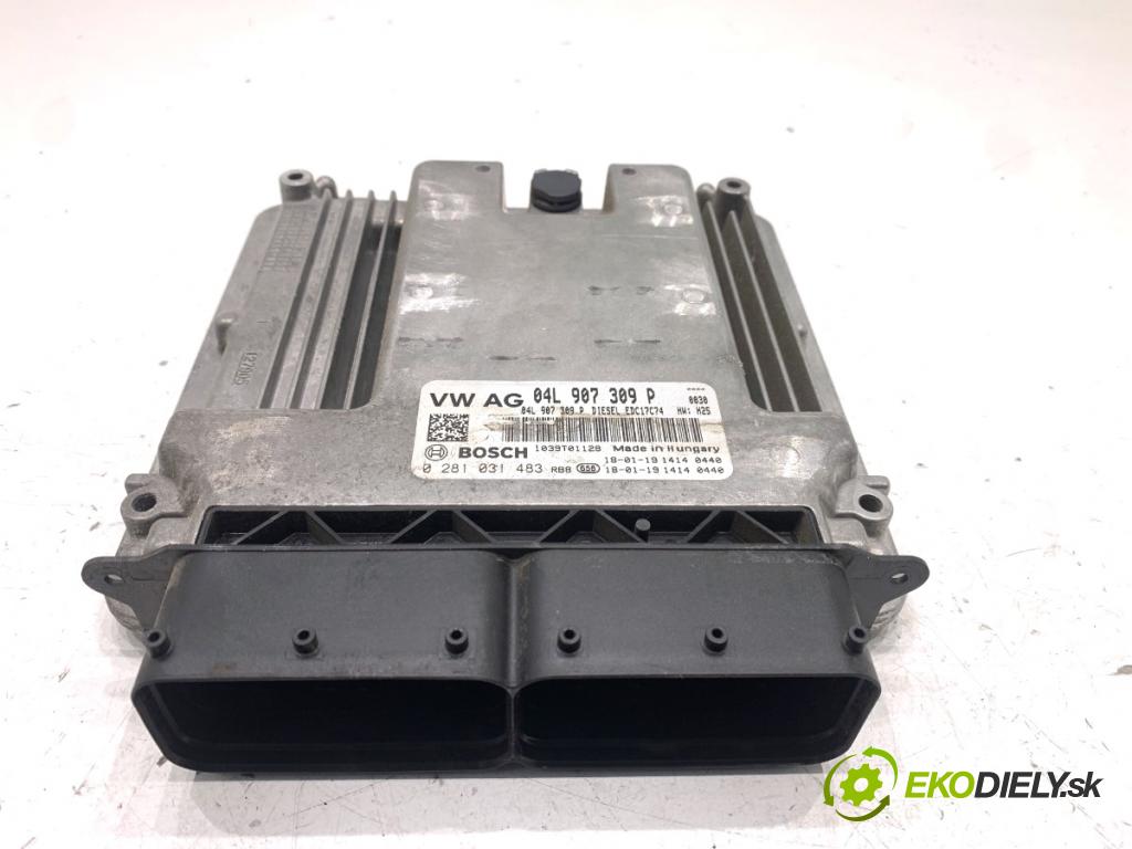 SKODA SUPERB III liftback 2018 110 kW 2.0 TDI 1968 riadiaca jednotka Motor 04L907309P (Riadiaca jednotka)