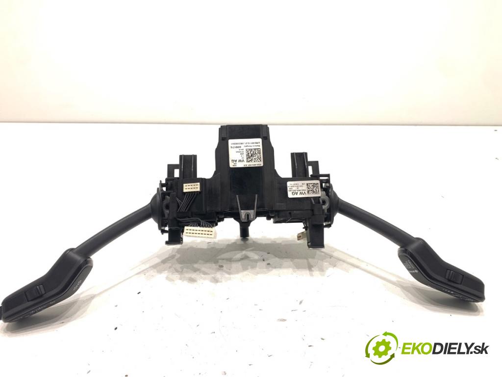 SKODA SUPERB III liftback 2018 110 kW 2.0 TDI 1968 Prepínač kombinovaný 5Q0953502AG (Prepínacie páčky pod volantom)