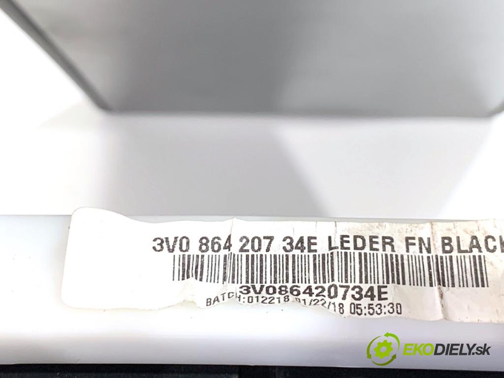 SKODA SUPERB III liftback 2018 110 kW 2.0 TDI 1968 Lakťová opierka 3V0864207 (Lakťová opierka)