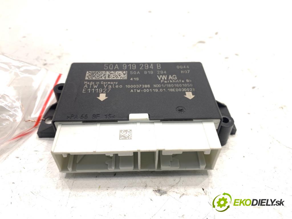 SKODA SUPERB III liftback 2018 110 kW 2.0 TDI 1968 modul PDC 5QA919294B (Řídící jednotka ostatní)