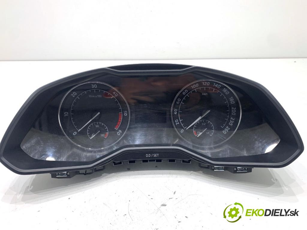 SKODA SUPERB III liftback 2018 110 kW 2.0 TDI 1968 prístrojovka 3V0920751B (Přístrojová deska)