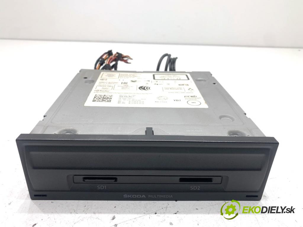 SKODA SUPERB III liftback 2018 110 kW 2.0 TDI 1968 CZYTNIK navigace 5Q0035864C (Elektrosoučásti ostatní)