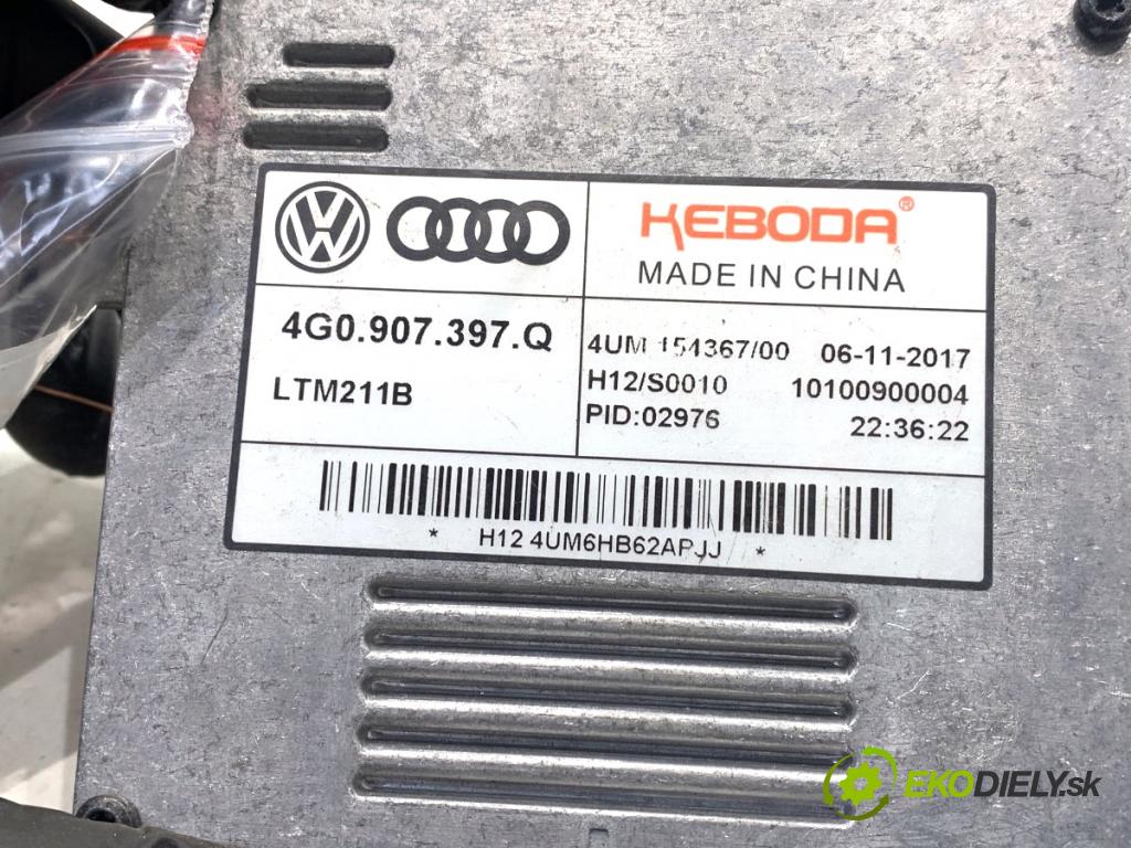 SKODA SUPERB III liftback 2018 110 kW 2.0 TDI 1968 Menič XENON 4G0907397Q (Riadiaca jednotka xenónu)