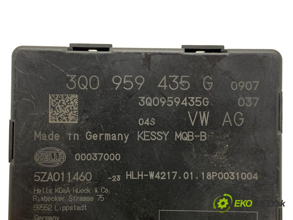 SKODA SUPERB III liftback 2018 110 kW 2.0 TDI 1968 Modul KEYLESS 3Q0959435G