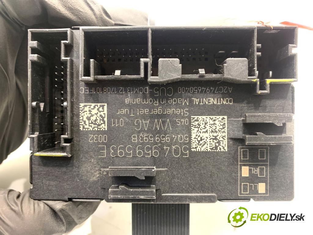 SKODA SUPERB III liftback 2018 110 kW 2.0 TDI 1968 Modul Dvere predný ľavy 5Q4959593E