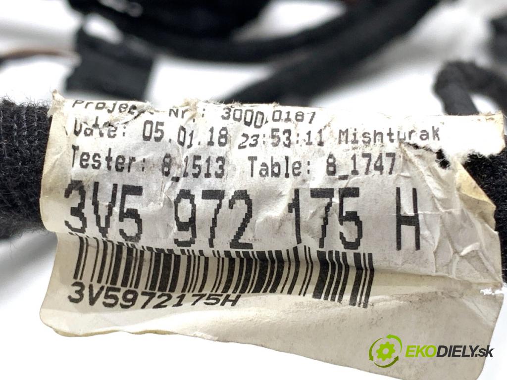 SKODA SUPERB III liftback 2018 110 kW 2.0 TDI 1968 Káblovačka dverí kufra zad