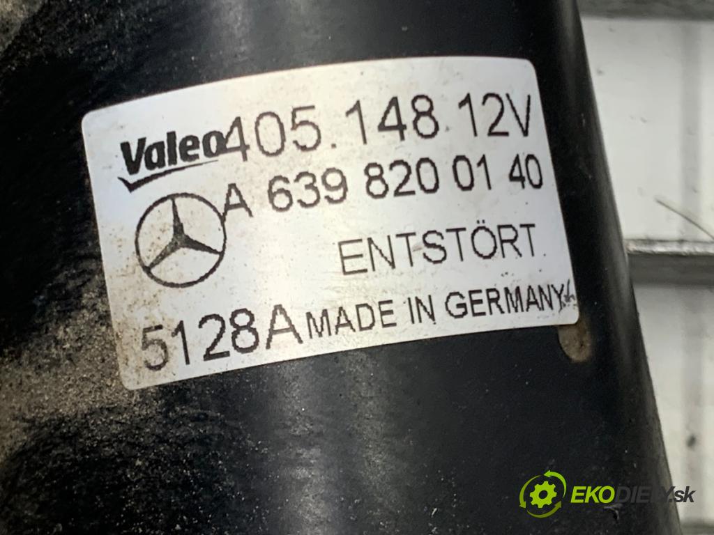 MERCEDES-BENZ W639 Skrzynia 2008 70 kW 109 CDI (639.601, 639.603, 639.605) 2148 Mechanizmus stieračov predný A6398200140 (Motorček stieračov predný)