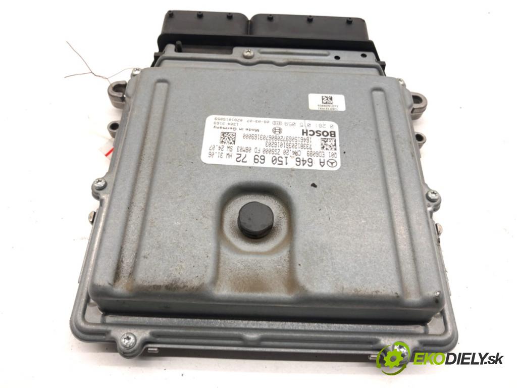 MERCEDES-BENZ W639 Skrzynia 2008 70 kW 109 CDI (639.601, 639.603, 639.605) 2148 riadiaca jednotka Motor A6461506972 (Riadiaca jednotka)
