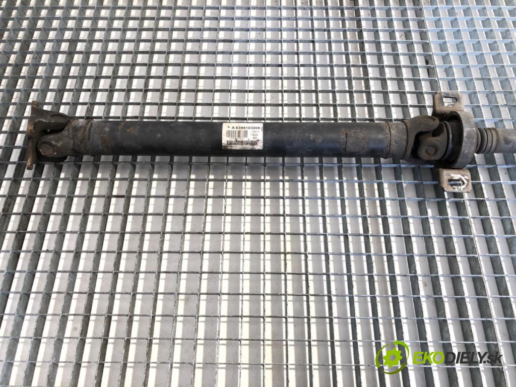 MERCEDES-BENZ W639 Skrzynia 2008 70 kW 109 CDI (639.601, 639.603, 639.605) 2148 kardaň hřídel hnací zadní část 6394103006 (Kardanový hřídel)