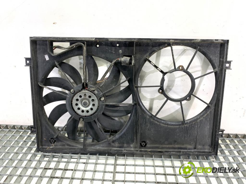VW TOURAN nadwozie wielkoprzestrzenne (MPV) 2003 85 kW 1.6 FSI 1598 ventilátor chladiče 1K0121207M (Ventilátor)