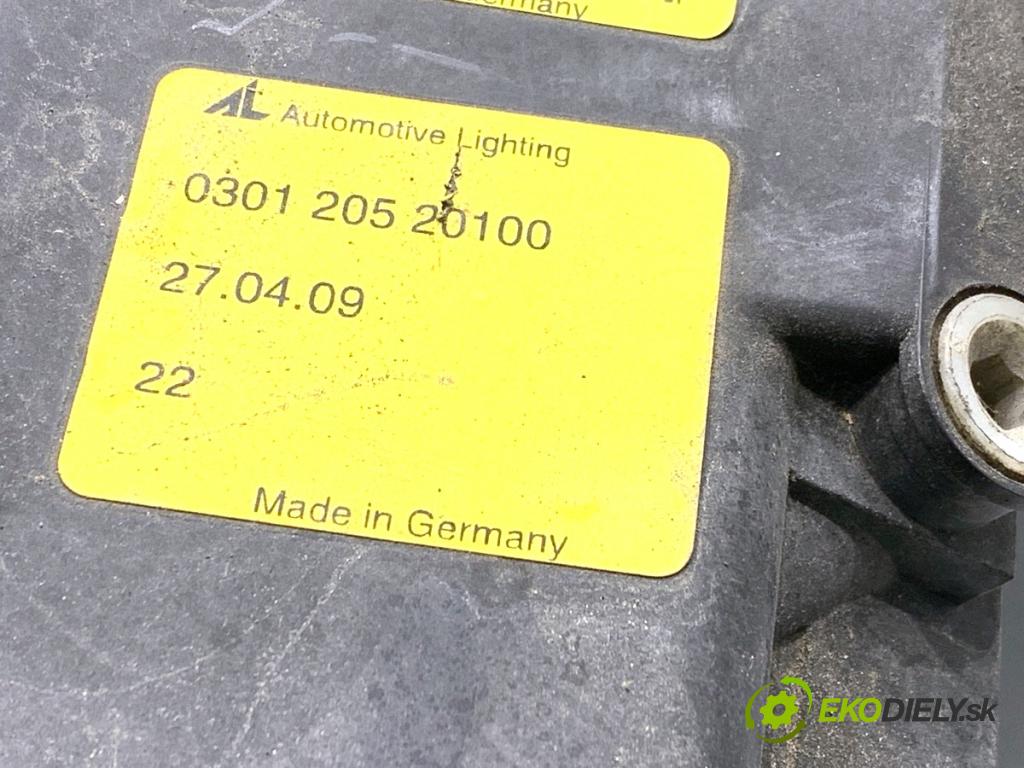 VW TOURAN nadwozie wielkoprzestrzenne (MPV) 2003 85 kW 1.6 FSI 1598 světlomet levý přední část 1T0941005F