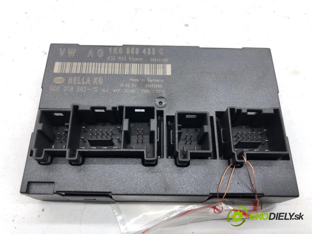VW TOURAN nadwozie wielkoprzestrzenne (MPV) 2003 85 kW 1.6 FSI 1598 Modul BORDNETZ 1K0959433C (Riadiaca jednotka ostatné)