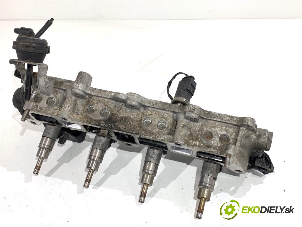 VW TOURAN nadwozie wielkoprzestrzenne (MPV) 2003 85 kW 1.6 FSI 1598 Lišta vstrekovacia 03C133204G (Vstrekovacia lišta)