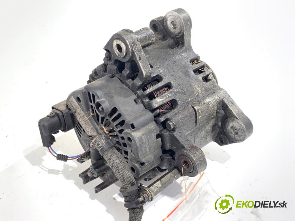 VW TOURAN nadwozie wielkoprzestrzenne (MPV) 2003 85 kW 1.6 FSI 1598 Alternátor 03C903023B (Alternátor)