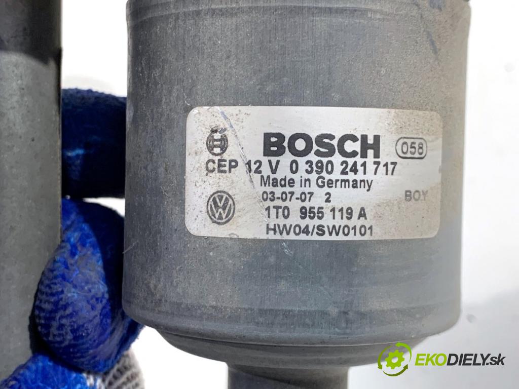 VW TOURAN nadwozie wielkoprzestrzenne (MPV) 2003 85 kW 1.6 FSI 1598 Mechanizmus stieračov pravy predný 1T0955023C