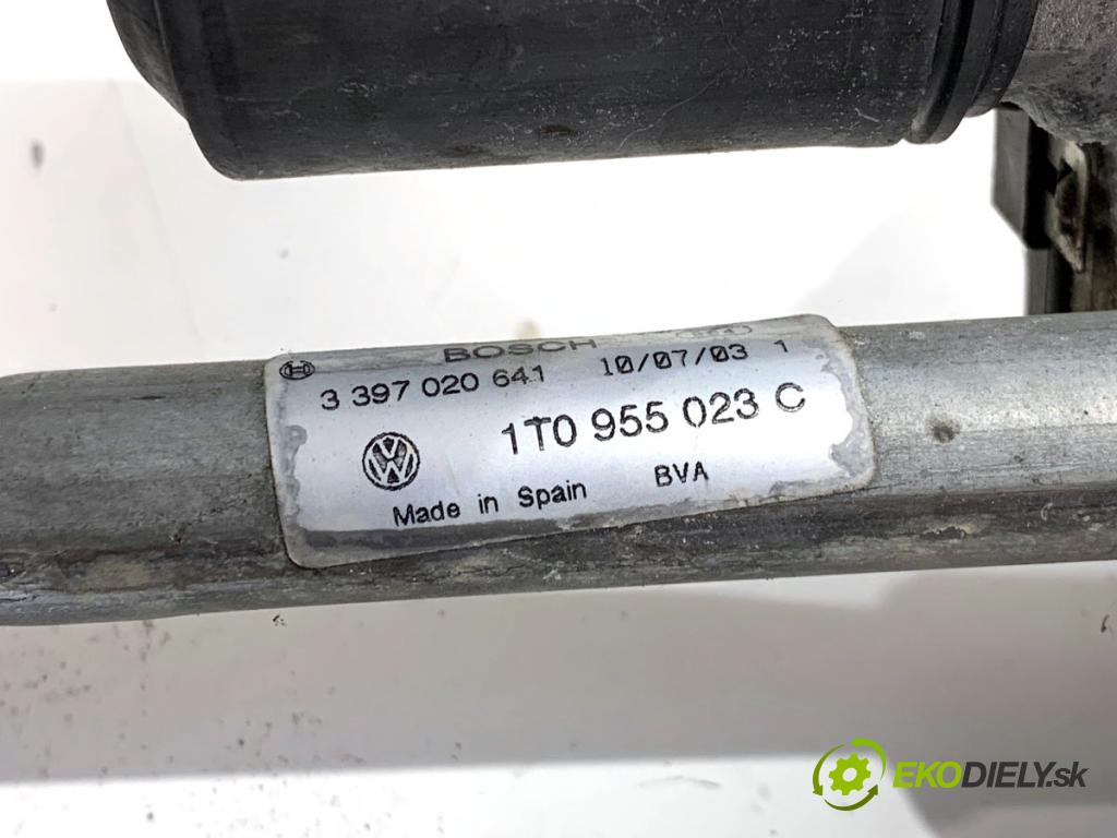 VW TOURAN nadwozie wielkoprzestrzenne (MPV) 2003 85 kW 1.6 FSI 1598 mechanismus stěračů pravý přední část 1T0955023C