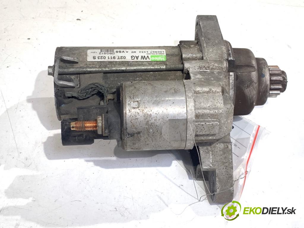SKODA FABIA II liftback 2007 63 kW 1.4 LPG 1390 Štartér 02T911023S (Štartér)