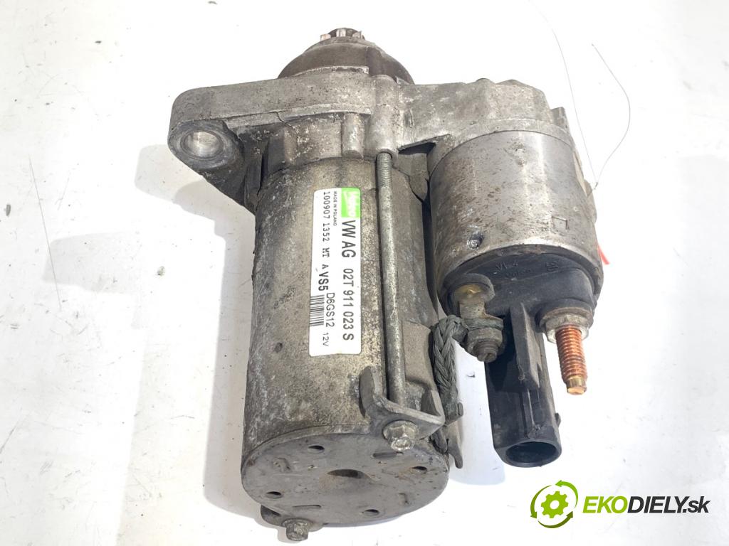 SKODA FABIA II liftback 2007 63 kW 1.4 LPG 1390 Štartér 02T911023S (Štartér)
