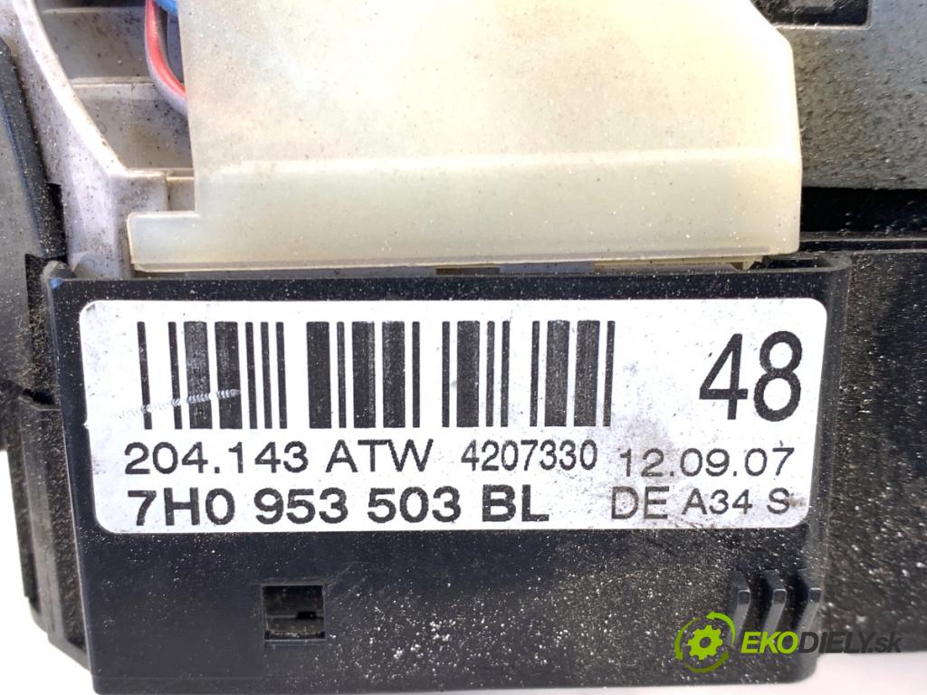 SKODA FABIA II liftback 2007 63 kW 1.4 LPG 1390 Prepínač kombinovaný 7H0953503BL (Prepínacie páčky pod volantom)