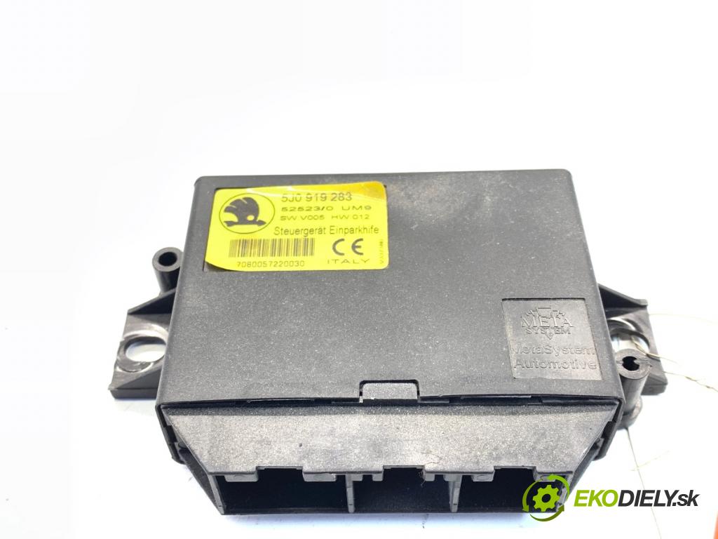 SKODA FABIA II liftback 2007 63 kW 1.4 LPG 1390 modul PDC 5J0919283 (Řídící jednotka ostatní)