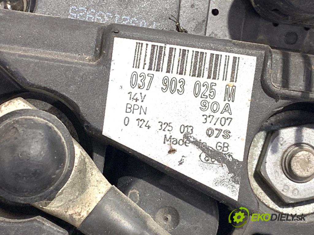 SKODA FABIA II liftback 2007 63 kW 1.4 LPG 1390 Alternátor 037903025M (Alternátor)
