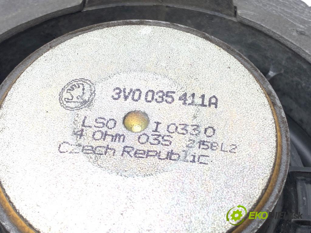 SKODA SUPERB III liftback 2018 110 kW 2.0 TDI 1968 reproduktory 3V0035411A