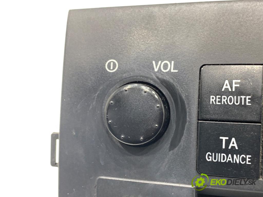 TOYOTA COROLLA E12 nadwozie wielkoprzestrzenne (MPV) 2002 66 kW 2.0 D-4D (CDE120_) 1995 RADIO 86120-13060 (Audio zariadenie)