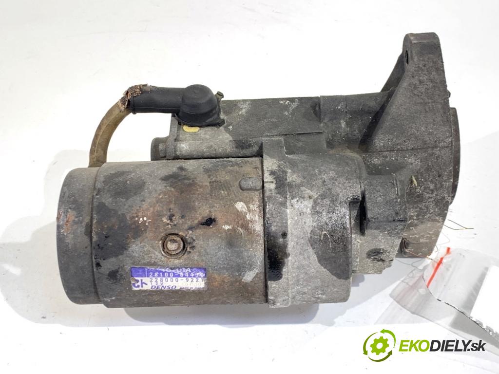 TOYOTA COROLLA E12 nadwozie wielkoprzestrzenne (MPV) 2002 66 kW 2.0 D-4D (CDE120_) 1995 startér 28100-64430 (Startér)